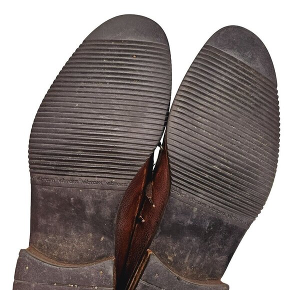 To Boot New York Adam Derrick Men's Brown Leather Lace-Up‎ Dress Shoes Size 10 - Picture 5 of 16